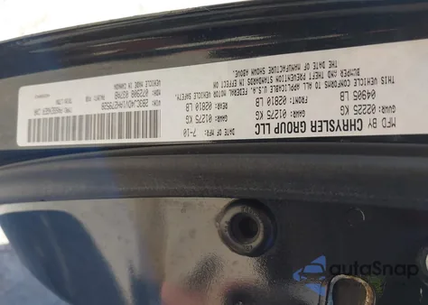 2010 Dodge Challenger Se z USA, uszkodzony, nr VIN 2B3CJ4DV1AH279528